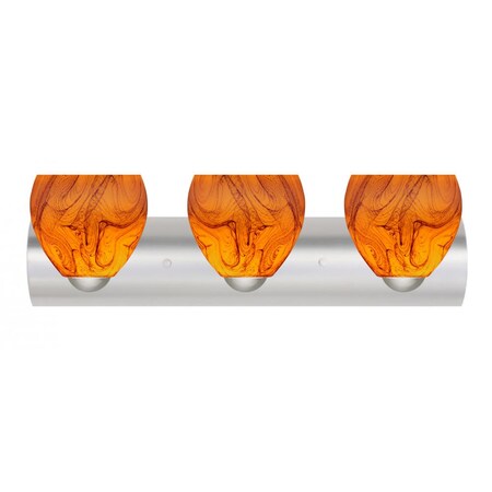 Besa Lighting 3WZ-4122HB-LED-SN Bolla 120v Vanity Vanity Lights